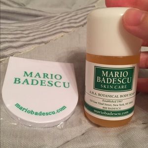 mario badescu A.H.A. Botanical body soap & mirror